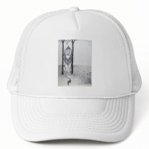 Cowardly Lion Trucker Hats