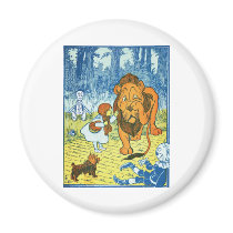 Cowardly Lion Refrigerator Magnets