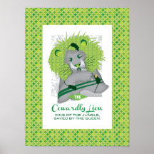 Cowardly Lion Posters
