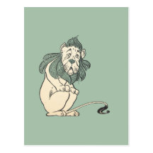Cowardly Lion, Wizard of Oz Post Cards