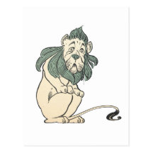 Cowardly Lion, Wizard of Oz Postcards