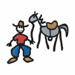 Cowboy and Horse embroidered shirts