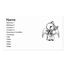 Cowboy Angel Business Card Templates