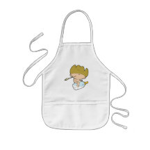 cowboy baby apron