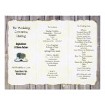 Cowboy Boots Country Wedding Program Template Letterhead Template