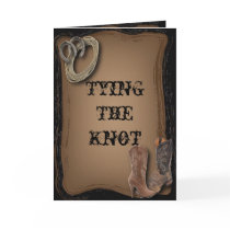 Cowboy Boots Western Wedding Stationery Cards
