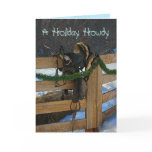 Cowboy Christmas Greeting Card
