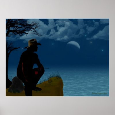 Cowboy Dreams Print by EdmondHoggeJr