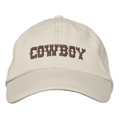 Cowboy Embroidered Hat by Method77