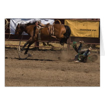 Cowboy Gets a Kick out of Bronc Riding cards