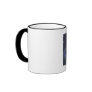 Cowboy guitar player coffee cup www.kimandersonart coffee mug