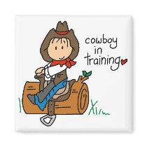 Cowboy in Training Tshirts and Gifts Refrigerator Magnet