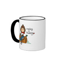 Cowboy in Training Tshirts and Gifts Mugs