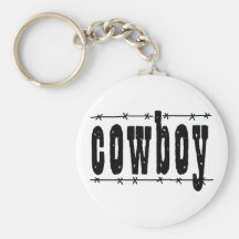 Cowboy Keychain