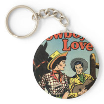 Cowboy Love Key Chain