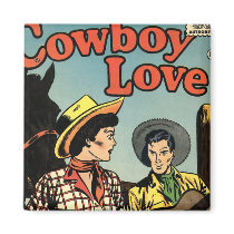 Cowboy Love Refrigerator Magnet