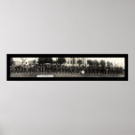 Cowboy Marching Band Photo 1929 Print