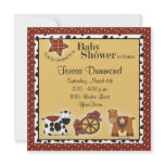 Cowboy or Cowgirl Baby Shower Invitation