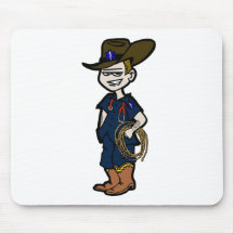 Cowboy Paramedic Mouse Pad