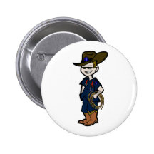 Cowboy Paramedic Pin