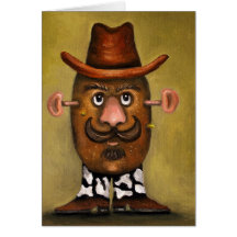 Cowboy Potato Cards