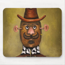 Cowboy Potato Mousepad