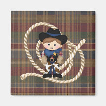 Cowboy Refrigerator Magnets