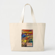 Cowboy Romances Canvas Bag