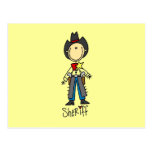 Cowboy Sheriff T-shirts and Gifts Postcards