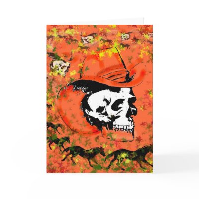 Cowboy Skull - Card by Kim_Souza