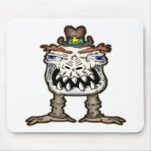 Cowboy Skull Monster Mousepads