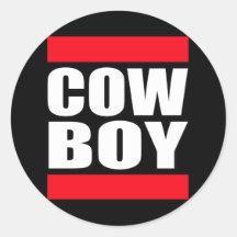 Cowboy Stickers