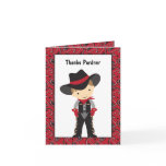 Cowboy Thank You Card