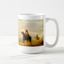 Cowboy with Squaw Mug