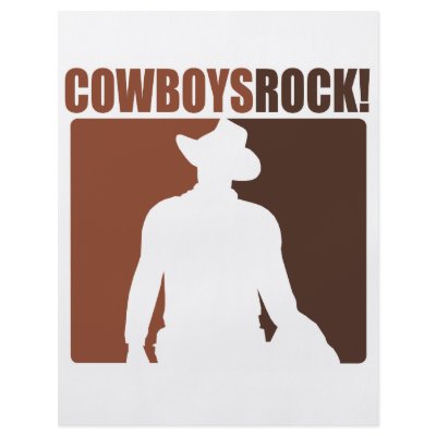 Cowboys Rocks! Full Color Flyer by designs_that_rock