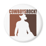 Cowboys Rocks! Magnet