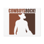 Cowboys Rocks! Postcards