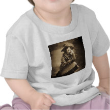 Cowgirl and Her Six Shooter Vintage Tee Shirts