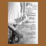 Cowgirl and Sunflowers Country Quinceañera Invite invitations