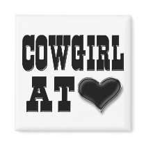 Cowgirl at Heart Magnet
