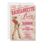 Cowgirl Bachelorette Party Invitations