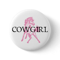 Cowgirl Bronc Horse (pink horse version)