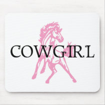 Cowgirl Bronc Horse (pink horse version)