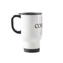 Cowgirl Bronc Horse (pink horse version) Coffee Mug