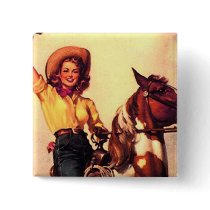 Cowgirl Pins