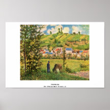 Cowgirl By Pissarro Camille Print