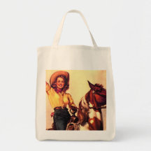 Cowgirl Canvas Bags