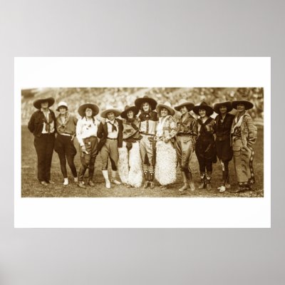 Cowgirl Congress Print by CowgirlCafeOnline