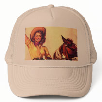 Cowgirl Mesh Hats