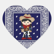 Cowgirl Heart Stickers